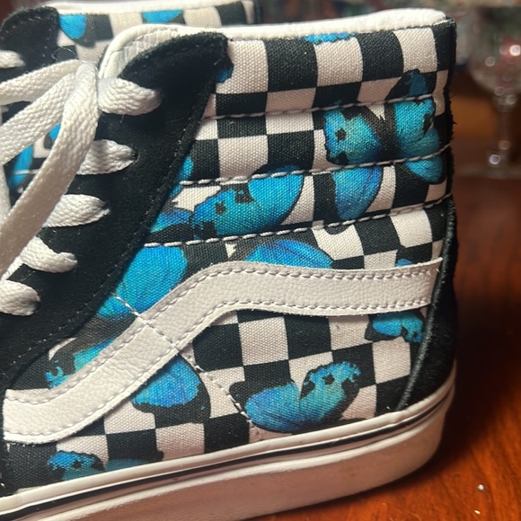 Vans Hightop Butterfly Mens size 5 Sneakers - Picture 2 of 6